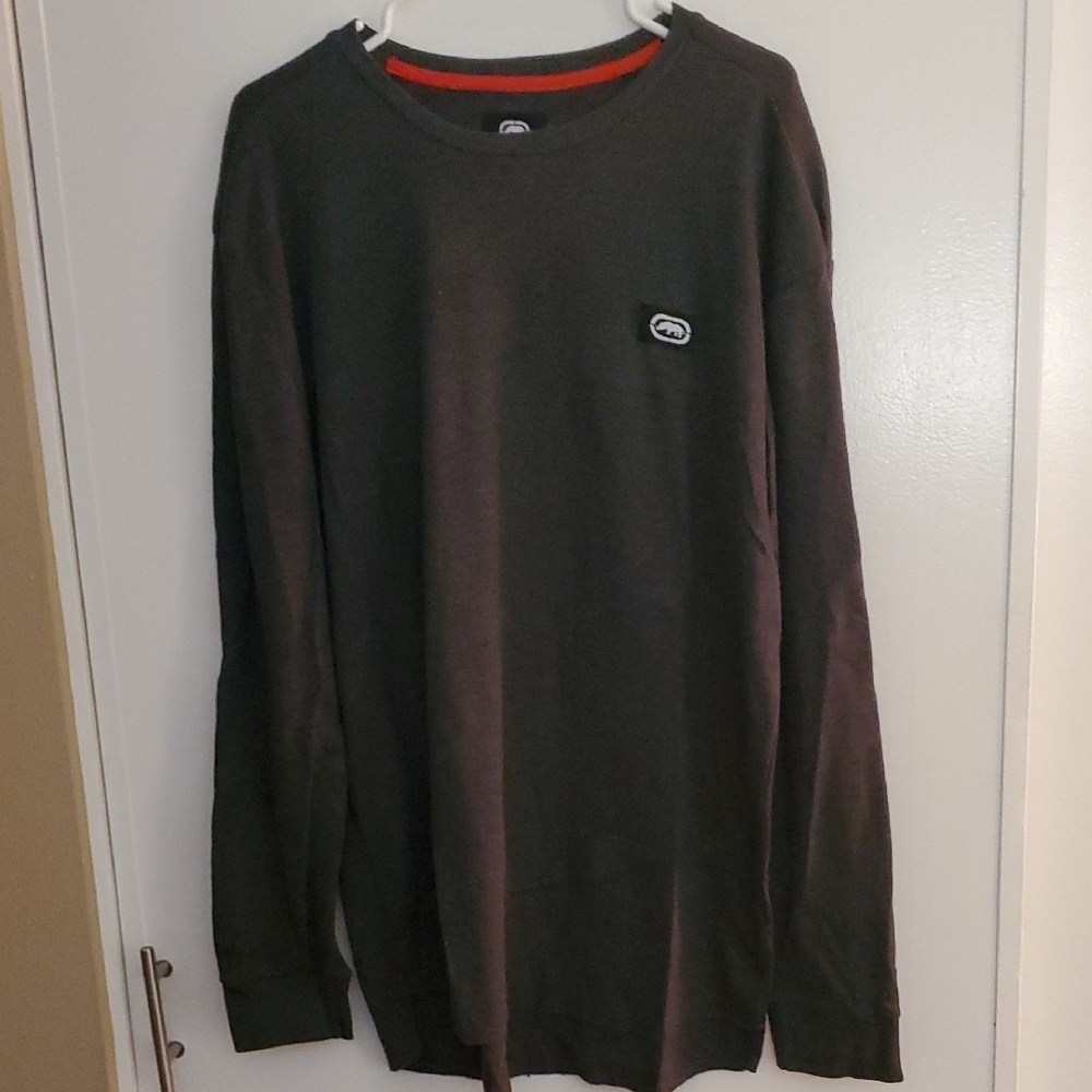 Ecko Unlimited Black Crew Neck Sweatshirt